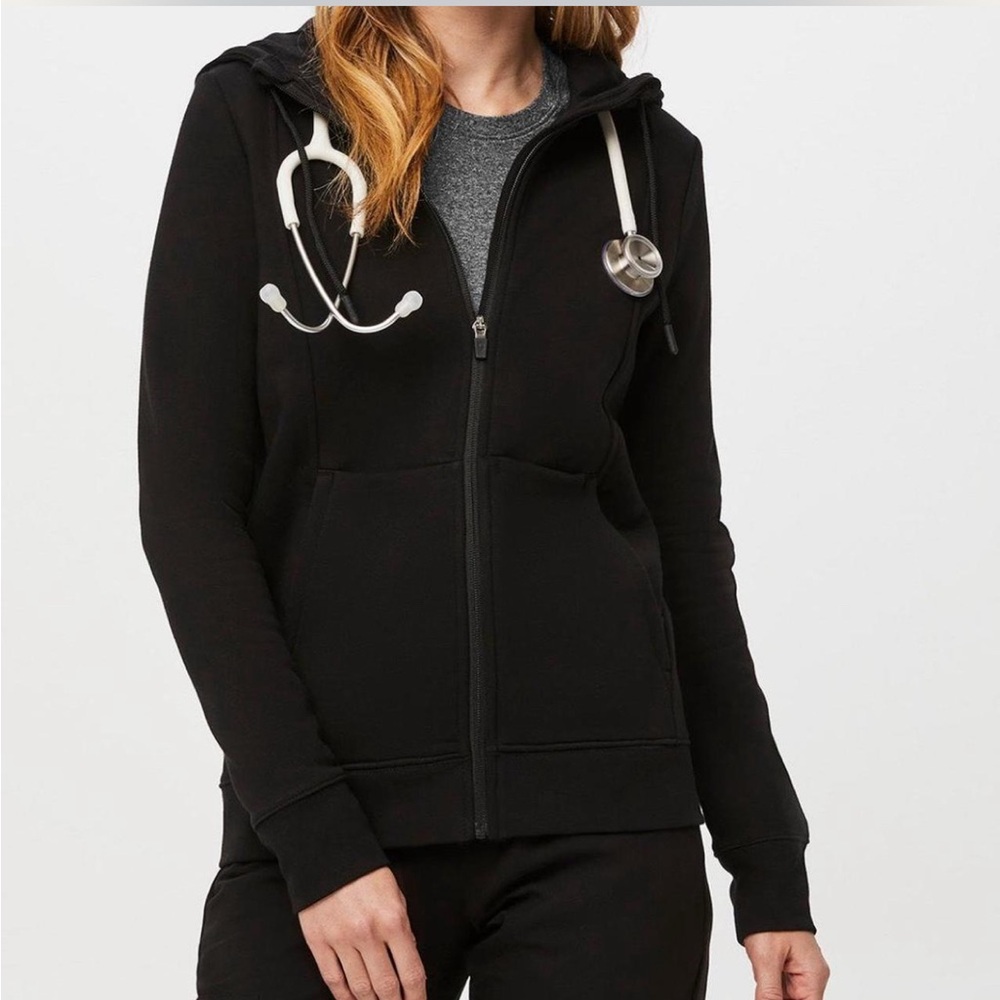 Figs Black hoodie
